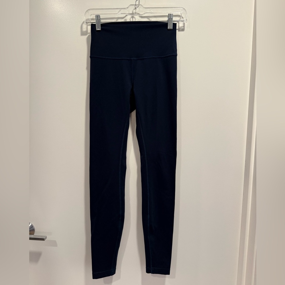 lululemon navy blue align Leggings